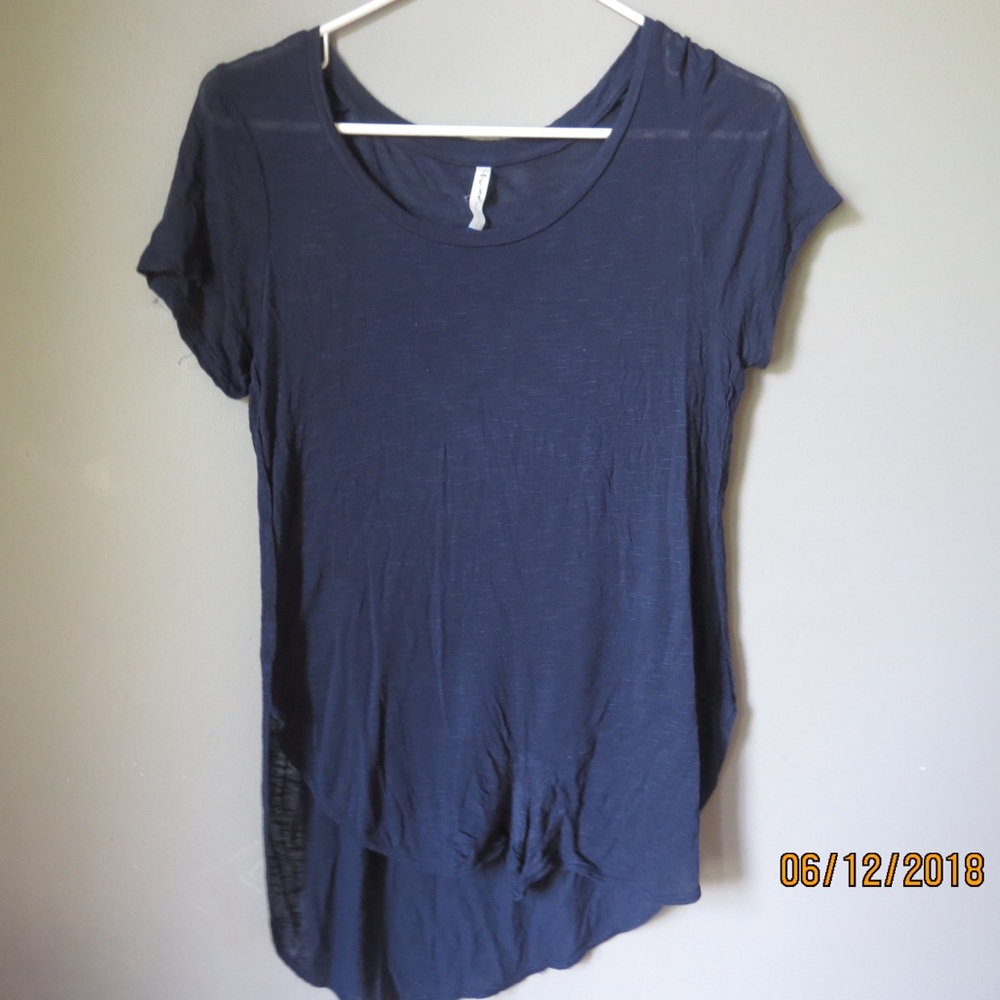 Navy blue tee-shirt